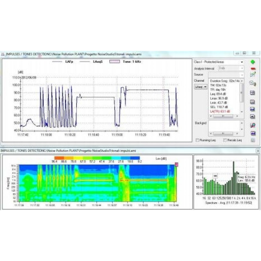 Moduli software Noise Studio Delta OHM